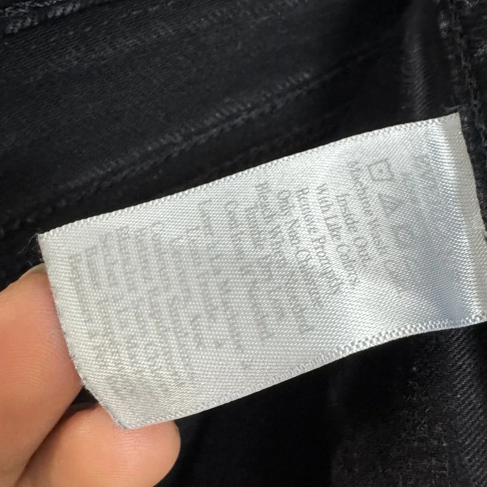 Everlane The Way High Skinny Jean Black‎ Wash Denim Women's Size 27 Regular